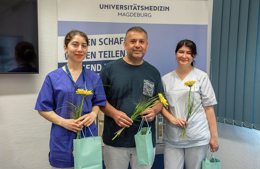 Zeki Keles, Gözde Devici und Arzu Karakaya Zeki Keles, Gözde Devici und Arzu Karakaya